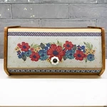 Pioneer Woman Bread Box Dazzling Dahlias Wood Floral Farmhouse Country Kitchen. Fixed Price $29.99.