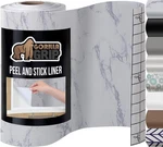 Gorilla Grip Peel And Stick Paper, Removable 120"W X 17.5"L, Marble. Fixed Price $23.23.