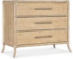 Hooker Furniture 6950-90017 Retreat 40"W 3 Drawer Maple And Dune. Fixed Price $1120.00.
