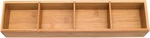 Lipper International 8884 Bamboo Wood 4-PART Drawer Organizer With. Fixed Price $25.99.
