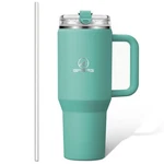 Gpeng 30/40/50 Oz Tumbler With Handle, Water Bottles Straw Lid, Insulate.... Fixed Price $28.24.