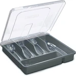 Utensil Holder For Countertop With Lid, Plastic Silverware Tray Drawer (g.... Fixed Price $34.52.