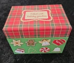 Vintage Hallmark Christmas Themed Recipe Box "filled With Holiday Goodies". Fixed Price $14.99.