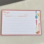 Hallmark 36 Recipe Cards 4 Index Cottagecore Kitchen Scrapbook Organizer. Fixed Price $14.18.