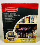 Rubbermaid Large Drawer Under Shelf Mount Works With Wood & Wire 16. Fixed Price $29.99.