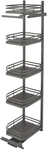 Rev-a-shelf 5374-18FL Contemporary 14-3/16"W X 74"H Solid Surface Grey. Fixed Price $1007.43.