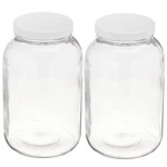 Kombucha Jars Pack Of 2 (1 Gallon Glass With Bpa-free Lids) Made In Usa. Fixed Price $38.99.
