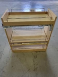 Cabinet Pull Out Hardware Resources BPO2-11SC For 12" Base Uv Coated. Fixed Price $48.50.