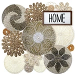 Xuhal 15 Pcs Boho Wall Basket Decor Handcrafted Seagrass Woven Rusti. Fixed Price $80.69.