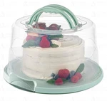 Mosjos Extra Large Cake Carrier, Stand With Lid Foldable H... Fast Ship. Fixed Price $57.99.