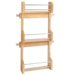 Rev-a-shelf 15" Kitchen Cabinet Door Mounted 3-SHELF Storage Spice Rack, 4SR-15. Fixed Price $75.99.