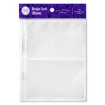 Jot & Mark Binder Page Protectors For Dual Pocket (50 Count), Crystal Clear. Fixed Price $22.85.