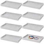 Inbagi Pcs Small Velvet Jewelry Storagetray Stackable Drawers Organizer 8.3.... Fixed Price $35.07.