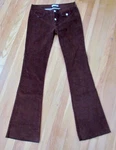 Y2K Corduroy Bell Bottom Pants Lily Cheung Rust Sz 8 Rhinestone Deadstock. Fixed Price $69.49.