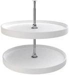 Rev-a-shelf 6072-28-52 Classic 28" Tier Full Circle Lazy Susan White. Fixed Price $158.82.