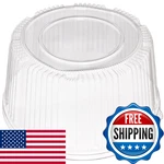 Wna Caterline Plastic Round Catering Tray Dome Lid 16-INCH Clear 25-COUNT. Fixed Price $86.56.