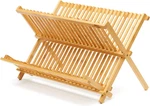 Royalhouse Premium Natural Bamboo Dish Rack, Collapsible Drainer, Foldable. Fixed Price $27.92.