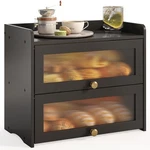 Jansnimen Large Kitchen Countertop Wooden Double Layer Organi. Fixed Price $65.32.