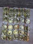 Bormioli Rocco 2-1/4", 56MM Quattro Stagioni Lids 30 Pieces New G1. Fixed Price $125.00.
