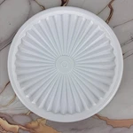 Vtg Tupperware White Servalier Round Replacement Seal/lid Only 6.5 808-11 Retro. Fixed Price $5.76.