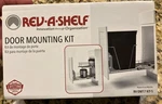 Rev Shelf Door Mounting Organizing New Box RV-DM17 KIT-5. Fixed Price $34.99.