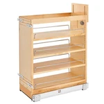 Rev-a-shelf 10.25" Pullout Kitchen Cabinet Organizer Soft-close, 448-BCSC-9C. Fixed Price $432.99.