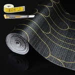 Non Adhesive Shelf Liners Slip Thick Drawer Gold 23.6" X 20 Ft. Black. Fixed Price $34.50.