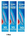 Ziploc Freezer Bag - 2 Gallon, Pack Of 10 (3 Box) Total 30. Fixed Price $27.99.