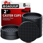 Gaguiup Non Slip Furniture Pads 2" Anti Skid 8PCS Black, Black-round. Fixed Price $20.44.