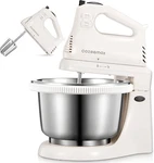2 In 1 Hand Mixers Kitchen Electric Stand With Bowl 3 Quart,. Fixed Price $103.56.