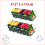 Fucdtefc Tea Bag Organizer, Holder Box Storage Bin, Clear Packet Plastic Dra. Fixed Price $23.63.