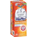 Hefty Ultra Strong Tall Kitchen Trash Bags, 13 Gallon, 20 Count. Fixed Price $18.99.
