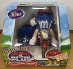 M&m's Motorcycle Sidecar Candy Dispenser Patriotic Freedom Rider Red White Blue. Fixed Price $14.95.