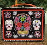Sugar Skulls By Sunny Buick Metal Lunch Box 2016 Aquarius -day Of The Dead. Fixed Price $8.97.