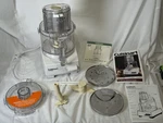 Cuisinart Classic DLC-10 7 Cup Food Processor Attachments Manual. Fixed Price $69.99.