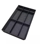 Nib Ikea Uppdatera Felt Drawer Organizer Grey 15 24" New Open Box 805.441.92. Fixed Price $19.99.