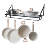 Heavyduty Adjustable Pot Pan Shelf Cookware Rack Cabinet Countertop Storage. Fixed Price $56.38.
