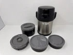 Zojirushi SL-JBE14XA Mr. Bento Stainless Lunch Jar, 41 Oz Steel Set. Fixed Price $29.99.