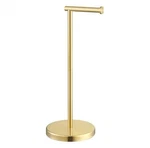 New Kes Gold Toilet Paper Holder Free Standing Sus 304 Stainless Steel Rustproof. Fixed Price $19.99.