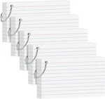 White 3X5 Inch Index Cards, Lined Heavyweight Note 200 Count. Fixed Price $14.99.