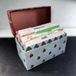 Lang Cherry Orchard Card Box Full Of Recipes Vintage Cooking Baking. Fixed Price $23.99.