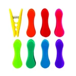 Kikkerland Rainbow Bag Clips (set Of 8), Multicolor. Fixed Price $13.91.