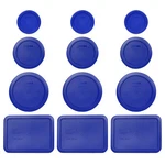 Pyrex (3) 7202-PC 7200-PC 7201-PC 7210-PC Blue Replacement Lids. Fixed Price $22.99.