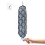 Plastic Bag Holder,wall Mount Organizer,washable Large Grocery Ba.... Fixed Price $11.22.