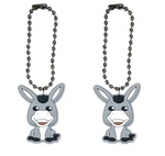Donkey Mule Tumbler Chain Cup Mug Bottle Drink Coffee Tea Unique Set 2. Fixed Price $8.99.