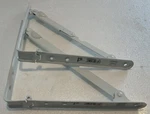 Hafele 287.40.740 Folding Brackets Shelf Supports Steel White 210X200MM New. Fixed Price $22.00.