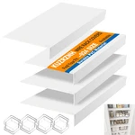Kuzrznh Wire Shelf Covers Set Of 34X16X3 In Durable Pvc For. Fixed Price $237.23.