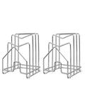 2 Pack Pot Lid Organizer Cutting Board Holder Inside Cabinet 304 Stainless St.... Fixed Price $36.49.