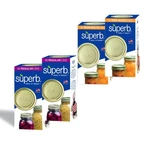 Superb Canning Lids, 120 Count For Ball, Kerr Mason Jars Usa Made. Fixed Price $34.98.