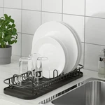 Ikea Lillhavet Multifunctional Dish Rack Anthracite Sink Drainer Organizer. Fixed Price $35.76.